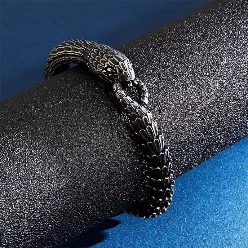 THE MEN THING Premium Men’s Pure Titanium Steel Bracelets Collection – (8 inch) (TALONS - 10mm) - Image 5