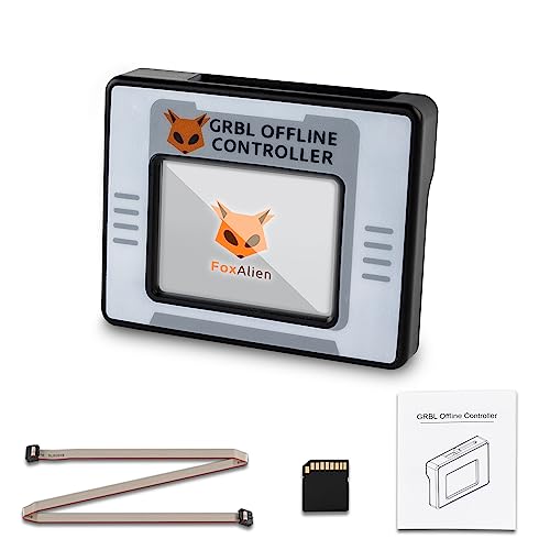 FoxAlien CNC Offline Controller for Masuter Pro and Masuter 3, Offline Control Module with Touchscreen LCD GRBL Control for FoxAlien CNC Router Engraving Machine - Image 1
