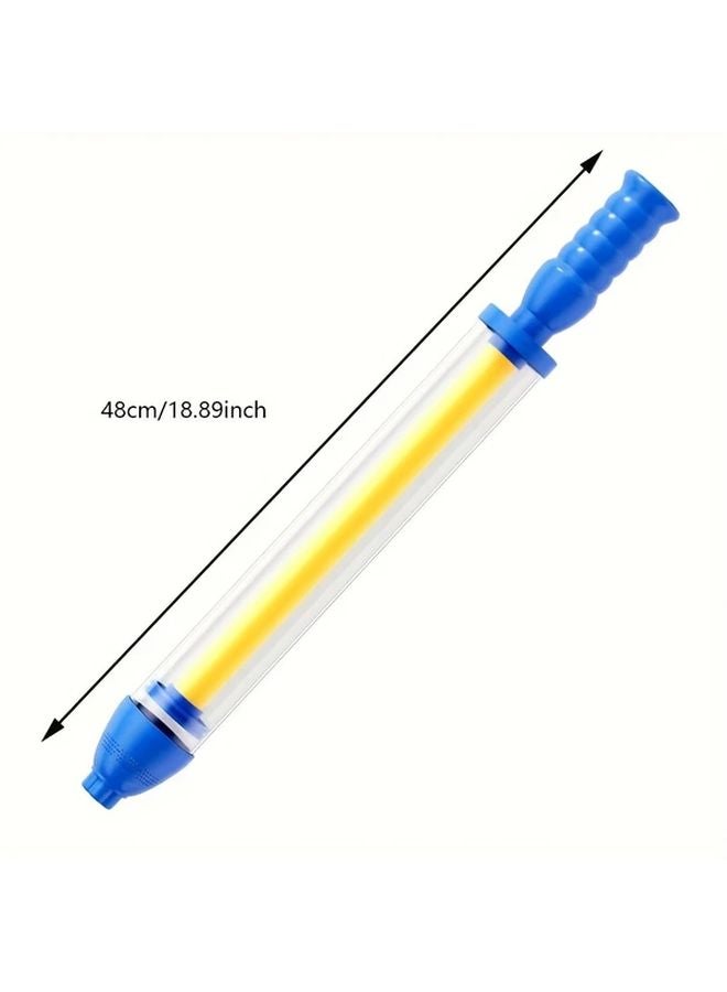 Pink Fireworks Pull String Water Gun Large Beach Splasher For Water Battles Perfect Gift - Image 3