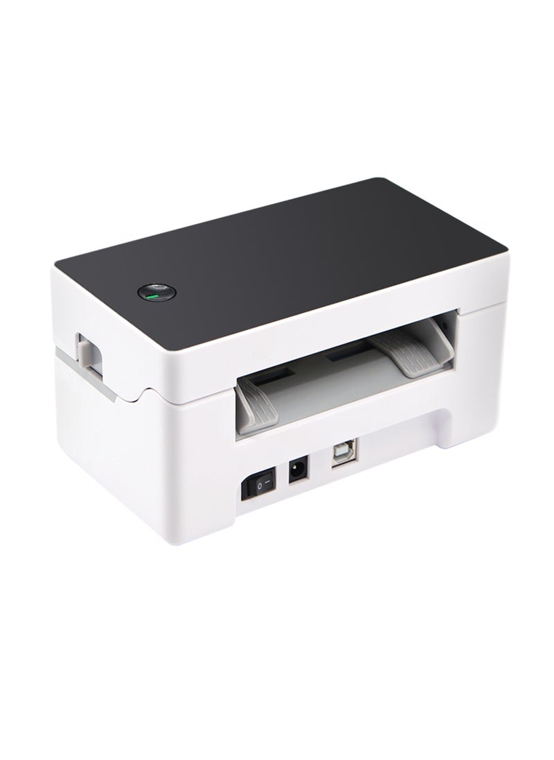 Generic - Desktop Shipping Label Printer High Speed USB + BT Direct Thermal Printer Label Maker Sticker 40-80mm Paper Width - Image 1