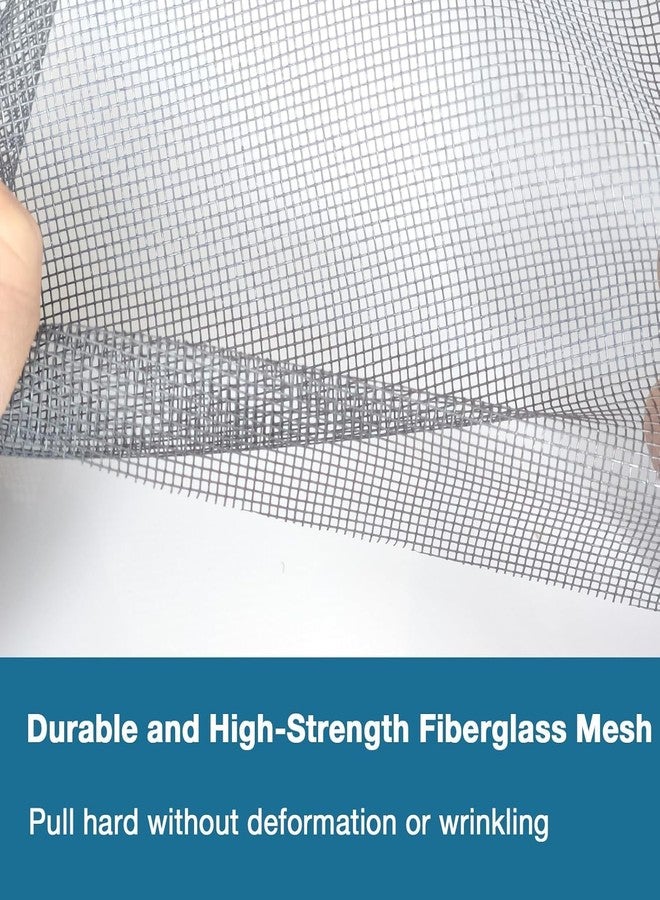 Artlicious 120 GSM Fiberglass Windows Mosquito Net Roll for Balcony Door etc. DIY Cut to Any Size, for Small & Big Windows. Highly Durable and Best in Class Size (Grey(5x30ft)) - Image 5