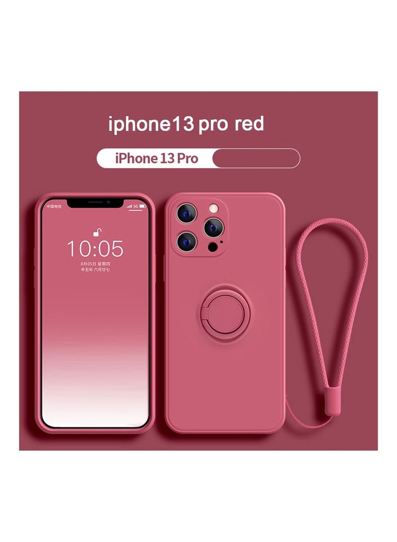 NIBEMINENT Silicone Material Protective Case Cover for Apple iPhone 13 Pro  - Image 3