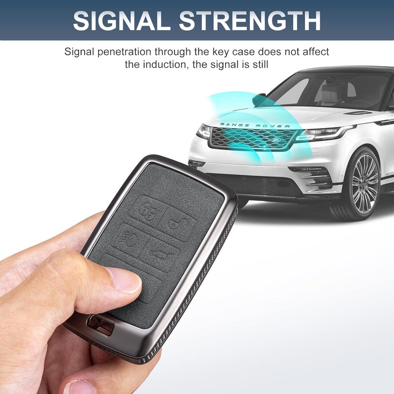YO&YOYE يونيكورن (YO&YOYE) متوافق مع غطاء مفتاح لاند روفر (Land Rover Key Fob Cover) مع سلسلة المفاتيح (Keychain). - Image 4