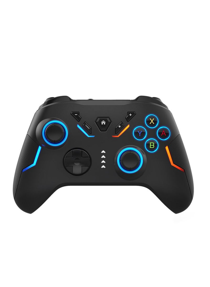 General RGB Glare Switch Controller Six-axis somatosensory macro editing PC Android Switch gamepad  - Image 1