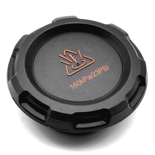 HAOTOM Radiator Expansion Tank Coolant Reservoir Antifreeze Cap Cover Compatible For VW Tiguan 09-24 Jetta 17-24 Beetle 17-19 Passat 18-22 Golf 18-20 GTI 18-24 Atlas 18-24, For Audi A3 06-13 Q3 15-16 - Image 5