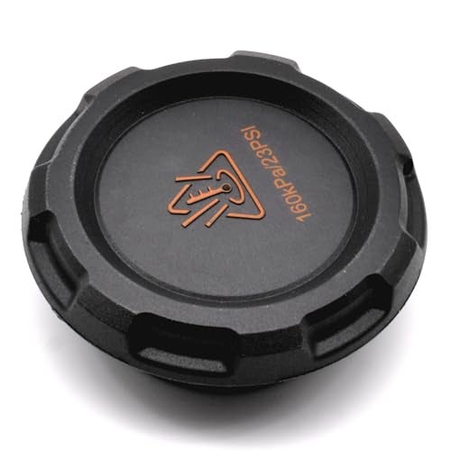 HAOTOM Radiator Expansion Tank Coolant Reservoir Antifreeze Cap Cover Compatible For VW Tiguan 09-24 Jetta 17-24 Beetle 17-19 Passat 18-22 Golf 18-20 GTI 18-24 Atlas 18-24, For Audi A3 06-13 Q3 15-16 - Image 4