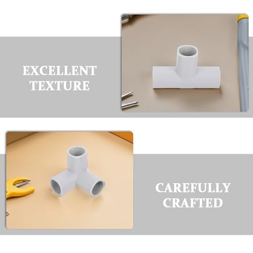 ERINGOGO 8pcs Baby Playpen Connectors T Shaped Joints Baby and Pet Gate Replacement Parts for Play Yard Safety and Easy Assembly - Image 3