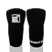 Element 26 Agility Knee Compression Sleeve 1 Pair 3mm Compression Knee Sleeve Knee Support for Working Out Running Weight Lifting Knee Sleeves For Men Women Large Black - Image 1