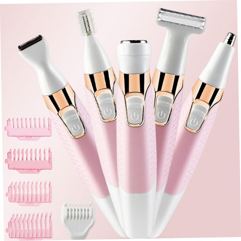 Angoily Shaver for Women Rechargeable Washable Eyebrow Trimmer Body Hair Remover Lightweight Ergonomic Design for Easy Grooming Anytime - Image 4