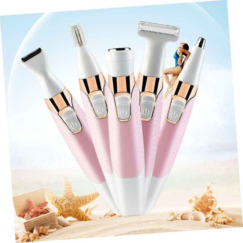 Angoily Shaver for Women Rechargeable Washable Eyebrow Trimmer Body Hair Remover Lightweight Ergonomic Design for Easy Grooming Anytime - Image 5