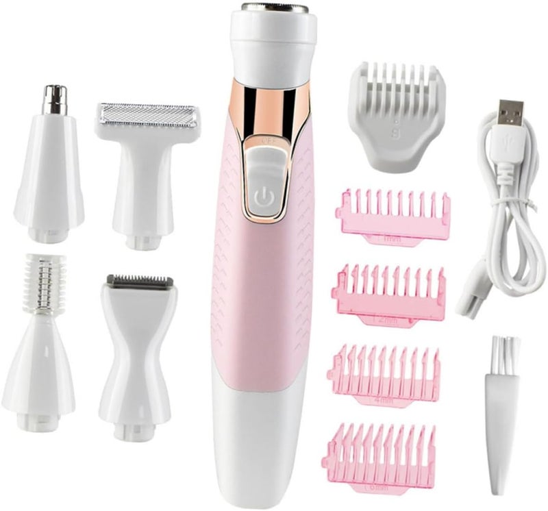 Angoily Shaver for Women Rechargeable Washable Eyebrow Trimmer Body Hair Remover Lightweight Ergonomic Design for Easy Grooming Anytime - Image 1
