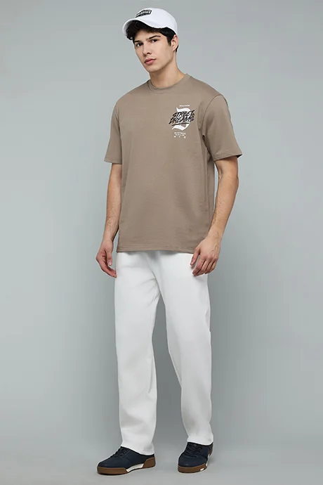 أر أند بي Solid Pants with Button Closure