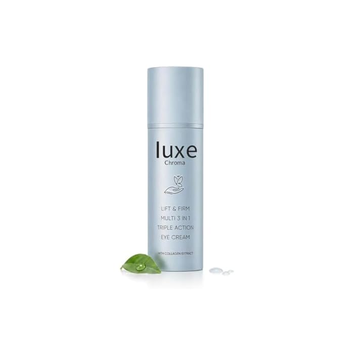 Official Iuxe Eye Balm, Eye Balm Stick, 3-in-1 Hydrating & Smoothing Eye Cream with Collagen, Lightweight Formula for Daily Eye Care, Portable Design