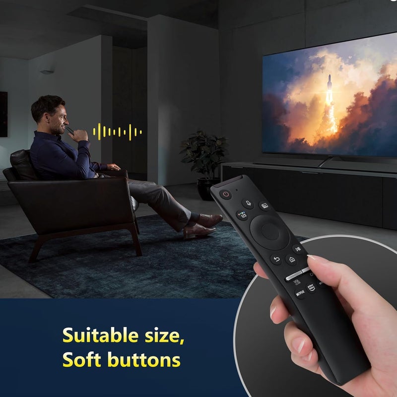 YOSUN Voice Remote Control for Samsung-Smart-TV,Replacement for Samsung Smart Curved QLED UHD 4K 8K Series TVs, with Supported Voice Function - Image 5