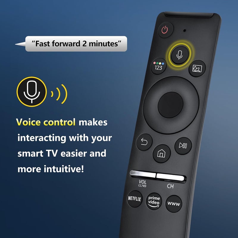 YOSUN Voice Remote Control for Samsung-Smart-TV,Replacement for Samsung Smart Curved QLED UHD 4K 8K Series TVs, with Supported Voice Function - Image 4