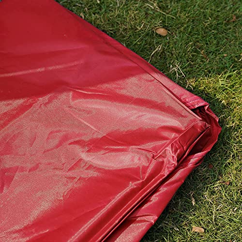 NILAND Gazebo Tent Top Only 10 ft x 10 ft - Durable and Versatile Canopy Replacement for Outdoor Events (Only Gazebo top Fabric) (Red) - Image 2