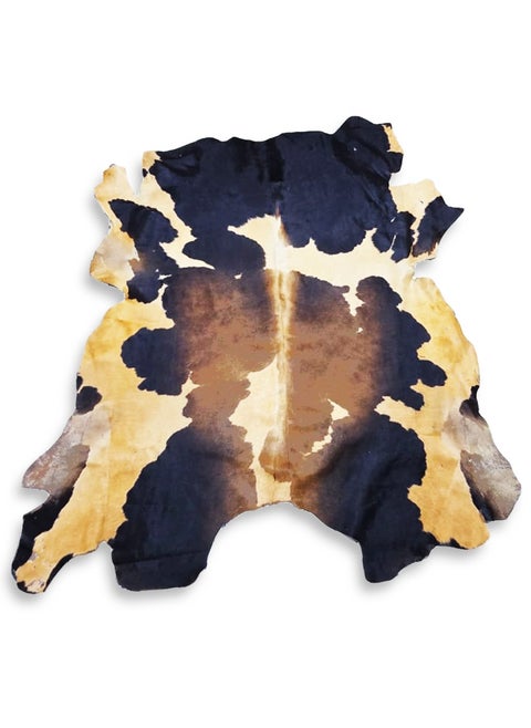 Natural Cowhide Carpet , Luxurious and elegant , ideal for use in living rooms, dining rooms, and offices , a distinctive decorative piece made of natural calfskin with a non-slip backing - lightweight and adds a unique touch to any space
