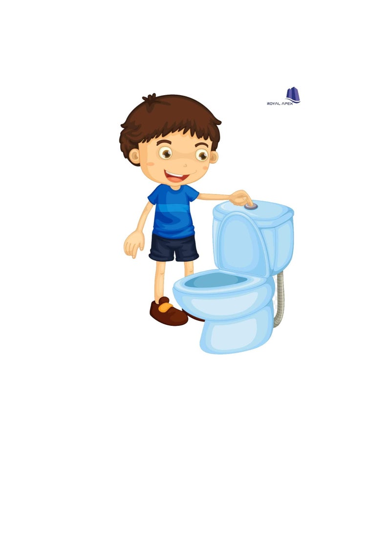 Flowell Dual Flush Valve Set Brass Fill Valve Toilet Fittings - Image 2