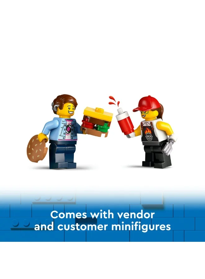ليغو مجموعة بناء لعبة شاحنة البرغر 60404 من LEGO® City