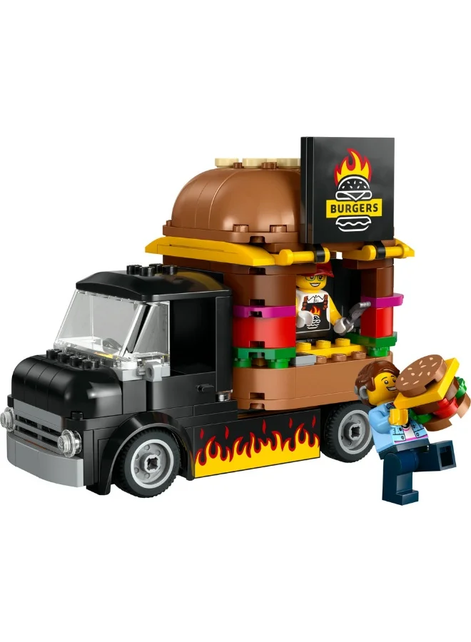 ليغو مجموعة بناء لعبة شاحنة البرغر 60404 من LEGO® City