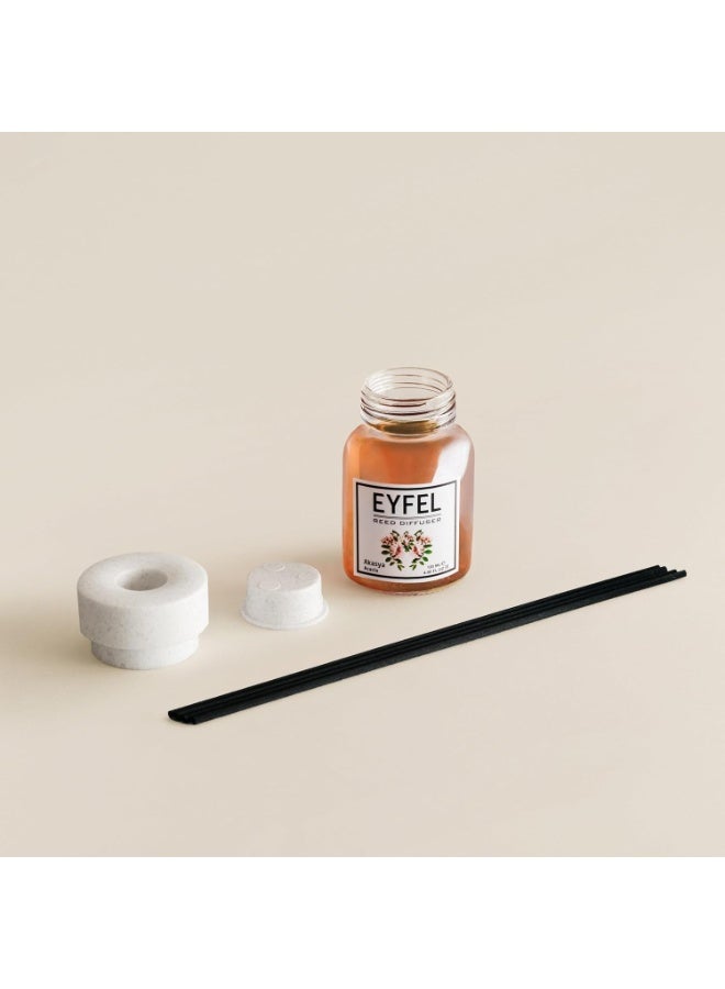 EYFEL Acacia Reed Diffuser Set – Long Lasting Room Fragrance Oil | Air Freshener for Home, Office & Bathroom – Elegant Glass Bottle with Sticks – 120ml - Image 2