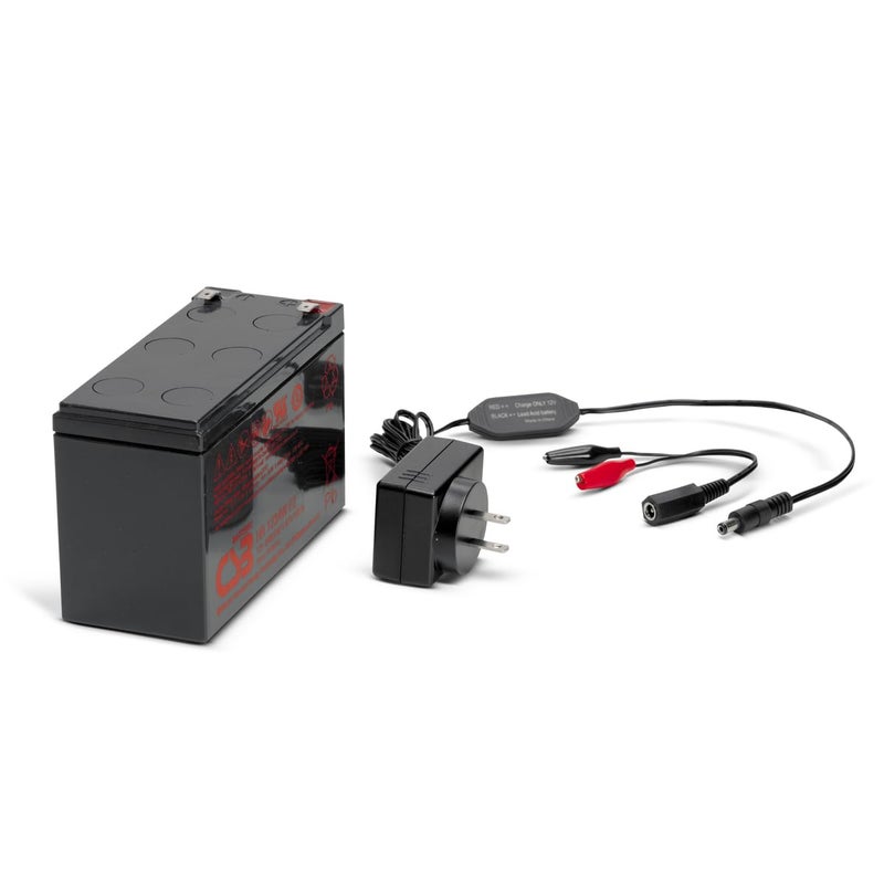 Humminbird مجموعة بطارية هومينبيرد 770030-1 9AH BK بسعة 9 أمبير ساعة، تكوين محمول، أسود، صغير - Image 3
