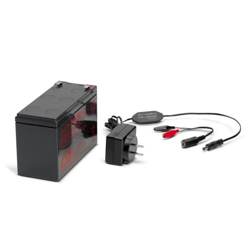 Humminbird مجموعة بطارية هومينبيرد 770030-1 9AH BK بسعة 9 أمبير ساعة، تكوين محمول، أسود، صغير - Image 1