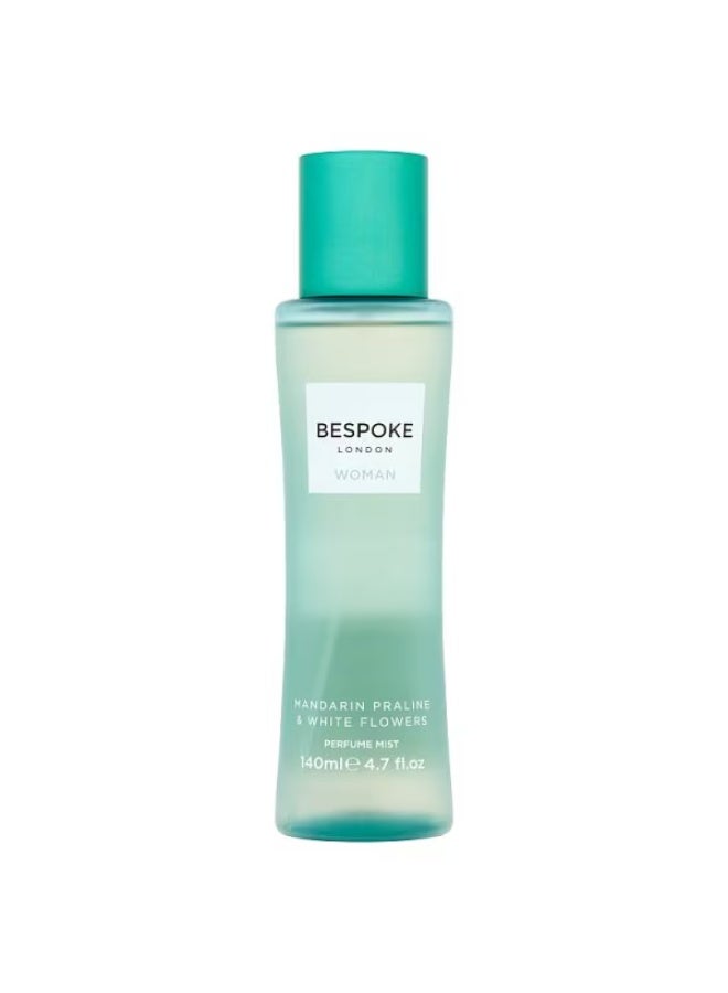 Bespoke London Woman Mandarin Praline & White Flowers Perfume Mist 140ml