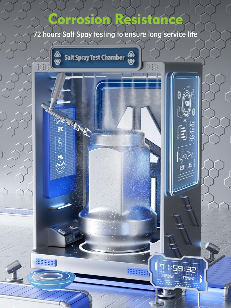 AUTOPTIM M12x1.25 Lug Nuts - Replacement for 2002-2022/2024 Nissan Altima, 1988-2023 Maxima, 2012-2024 Pathfinder, 2008-2023 Rogue, 2006-2024 Sentra Aftermarket Wheel - 20pc Chrome Closed End Lug Nuts - Image 3