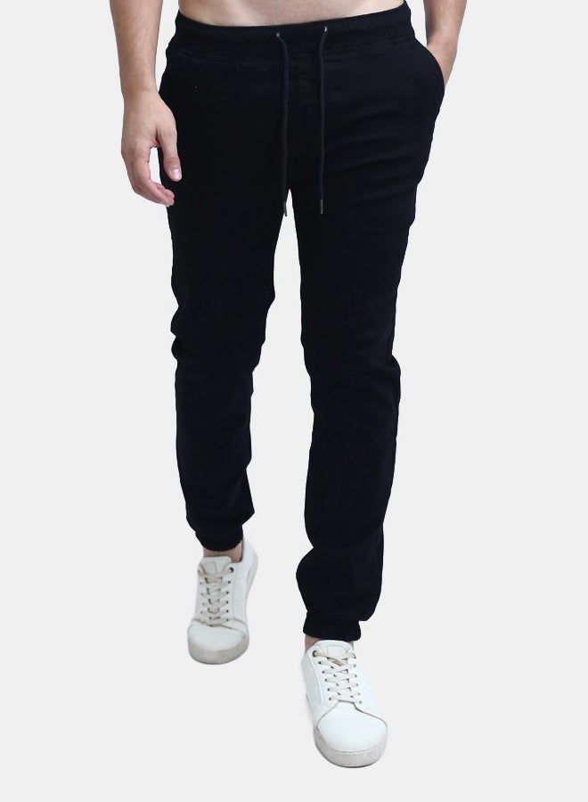 RAVIN Elastic Waist Cargo Pants with Drawstring  - Image 1