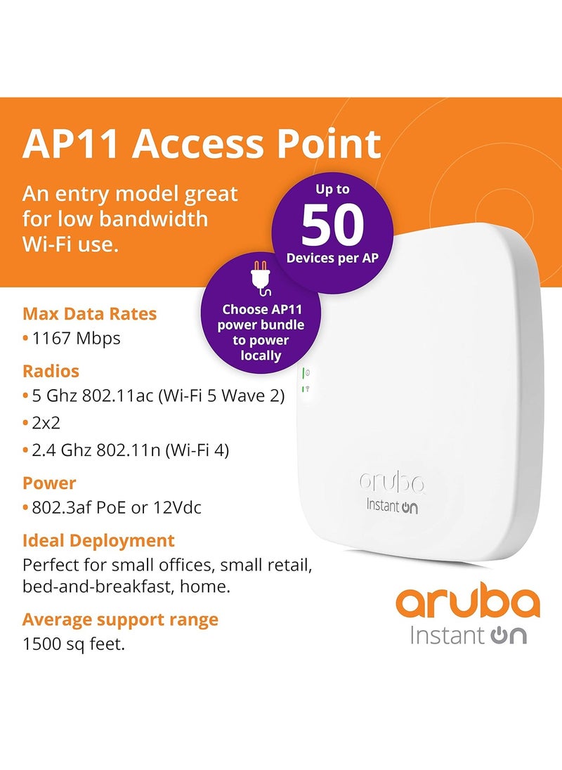 Generic - Aruba Instant On AP11 Indoor Access Point - R2W96A - Image 1