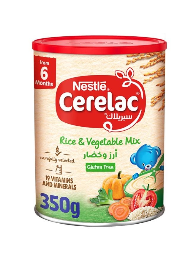 Cerelac Rice And Vegetable Mix 350g - Image 1