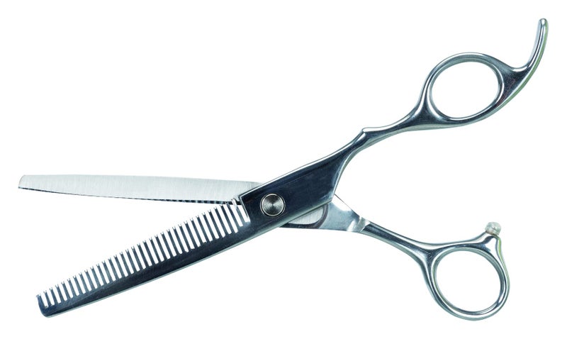 Trixie: - Professional Trimming Scissors | Stainless Steel Pet Grooming Scissors | Used for Shortening and Shaping The Fur Length | The Design Allows You to Grip Them Very Comfortably - 20cm - Image 2