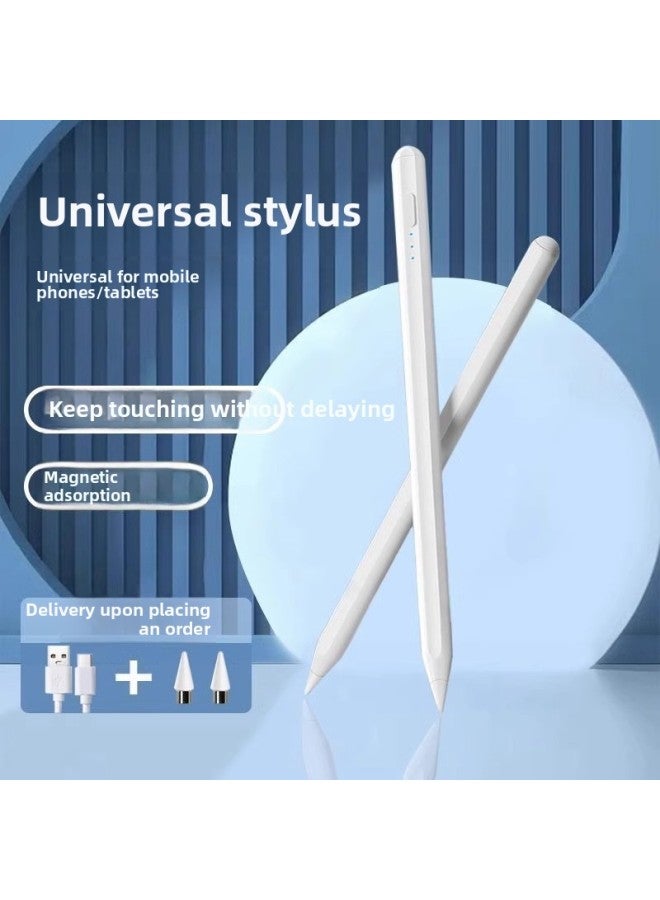 Loquat Ipad Pen For ApplePencil For AppleTablet Active Magnetic Adsorption Touch Screen Stylus Pen-Color:【Mobile Phone Tablet General】 Can Write Small Characters And Send Pen Tip  - Image 3