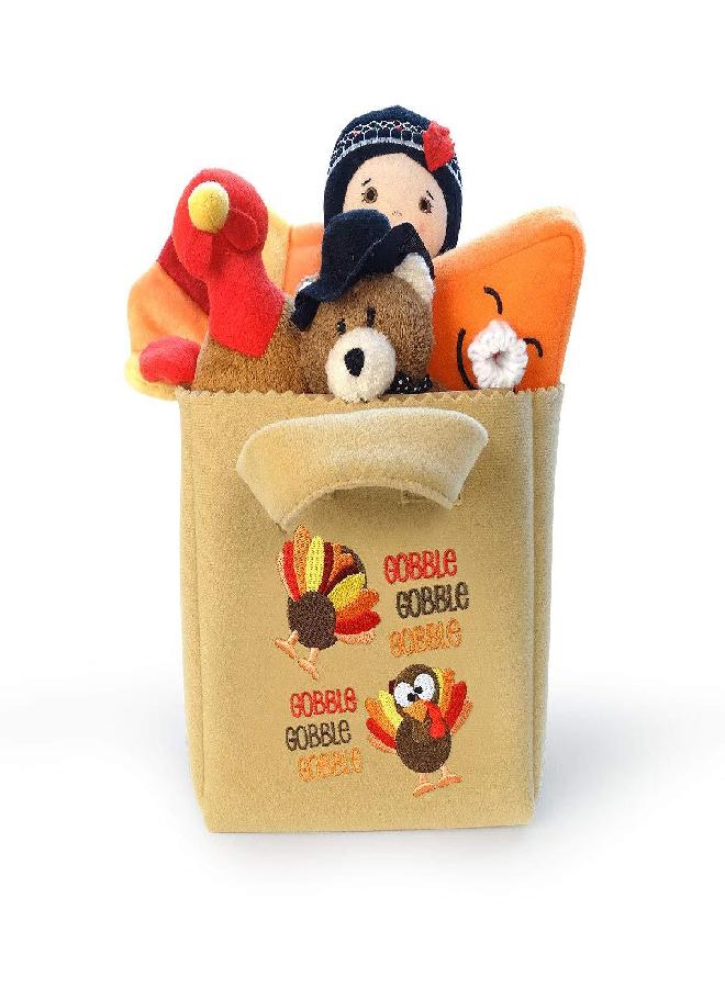 Genius Baby Toys Baby's My First Thanksgiving Fill and Spill Toy Playset - Image 3