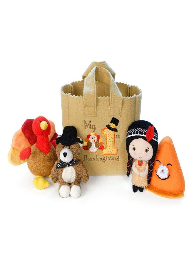 Genius Baby Toys Baby's My First Thanksgiving Fill and Spill Toy Playset - Image 1