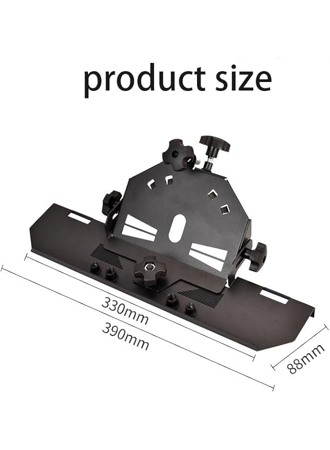 PROMASS 45 Degree Ceramic Tile Chamfering Machine, Multifunctional Angle Cutting Helper Tools, Anti Sliding Ceramic Tile Cutter Chamfering Tool Accessories, Aluminum Alloy, Black - Image 4