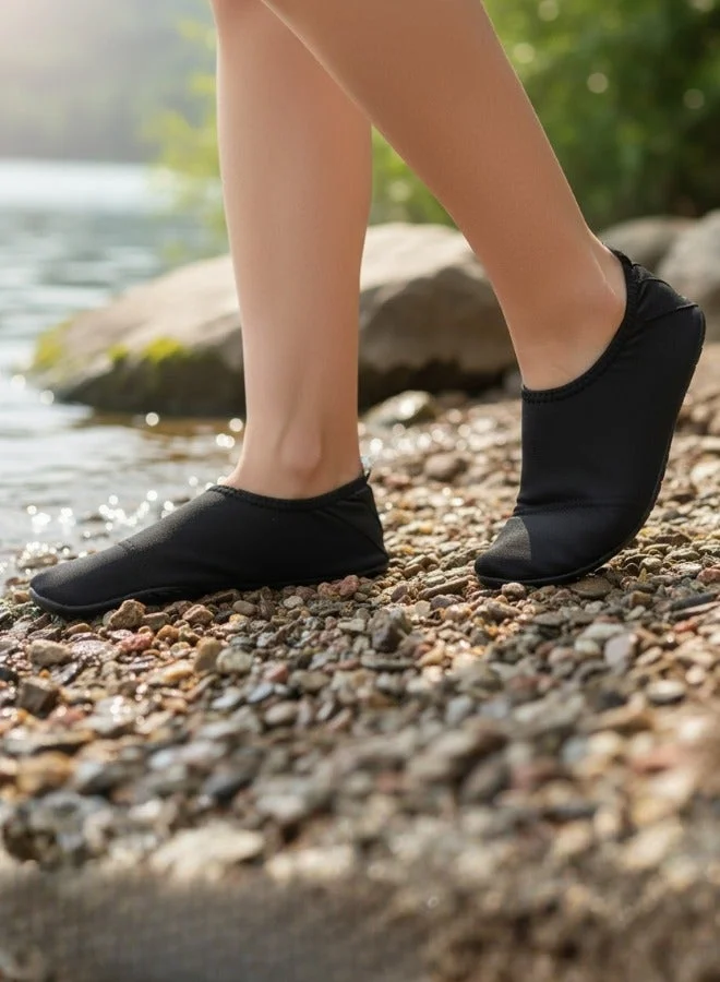 Slipstop  Black Unisex Multipurpose Shoes  | Best Price UAE