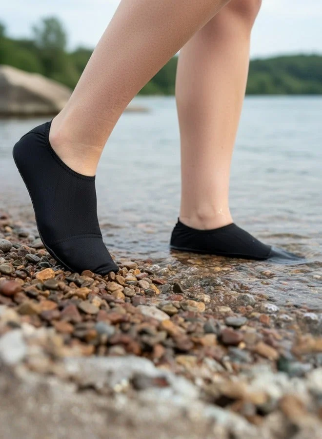 Slipstop  Black Unisex Multipurpose Shoes  | Best Price UAE