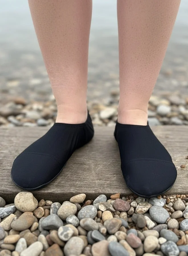 Slipstop  Black Unisex Multipurpose Shoes  | Best Price UAE