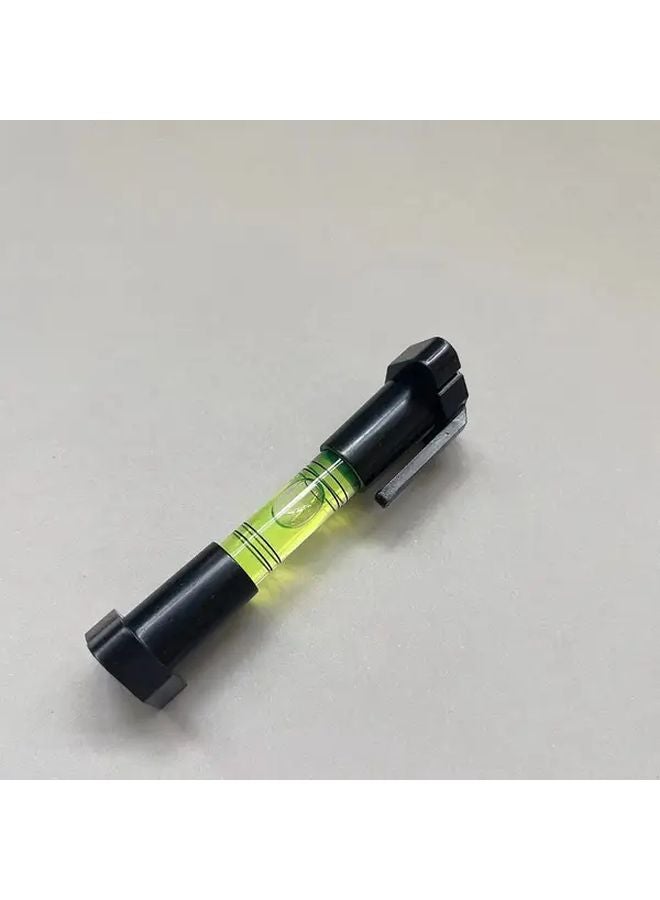 Split Black Hanging Line Level 76mm Compact Mini Bubble Durable ABS Industrial Precision Measuring Tool - Image 1