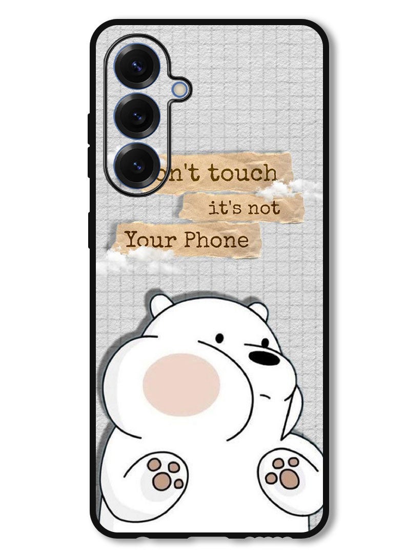 Theodor Protective Case Anti Scratch Shock Proof Bumper Cover For Samsung Galaxy S25 Plus Dont touch (3) - Image 1