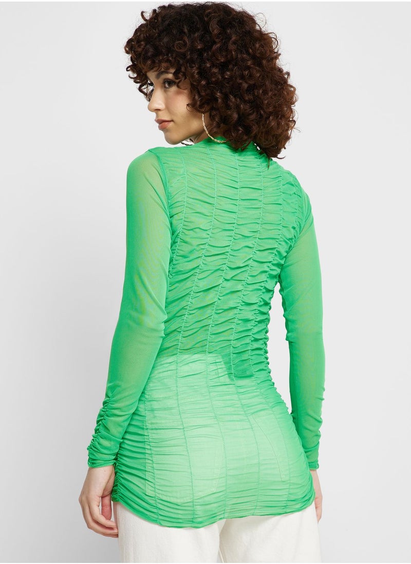 TOPSHOP High Neck Top  - Image 2