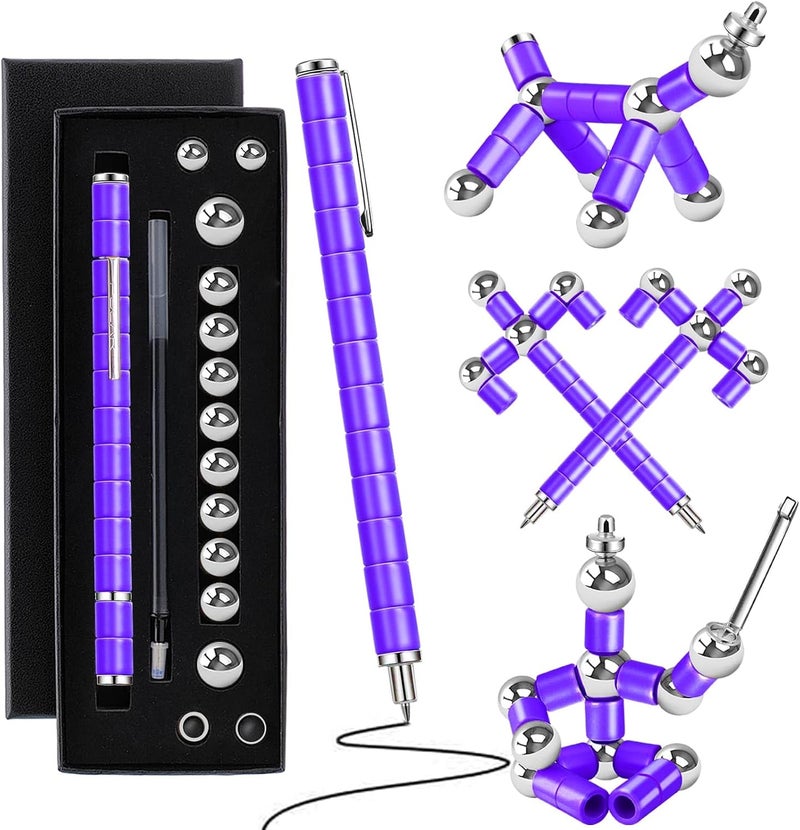 YYMHMF Fidget Pen Gifts For Teen Girls - Christmas Stocking Stuffers For Teens Boys Fidget Toys Adults Cool Stuff Gadgets - Best Friend Teen College Guys Gifts - Office Supplies For Desk Anxiety Relief - Image 2