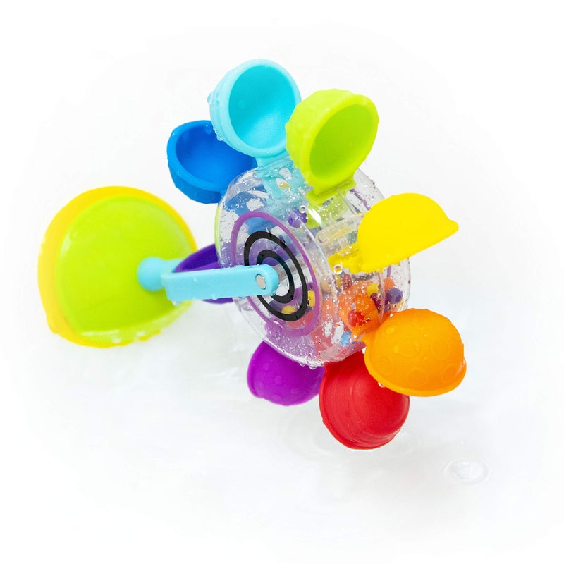Sassy Whirling Waterfall Suction Toy for Bathtime - Stem - Ages 12+ Months, Multi - Image 2
