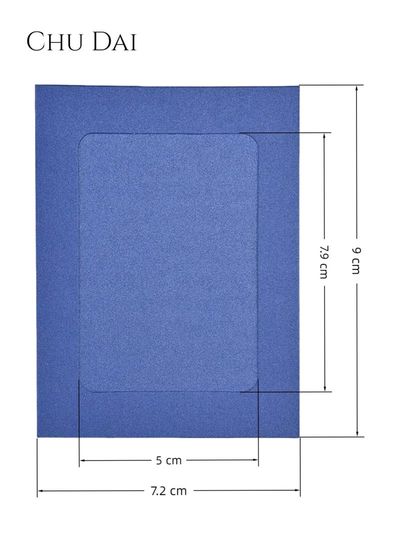 تشو داي ١٠ قطع - إطار صور من ورق الكرافت، مقاس ٧.٢ × ٩ سم، إطارات صور "اصنعها بنفسك" مع مشابك خشبية وخيوط من الجوت، مناسبة لديكور الحائط المنزلي والمكتبي (١٠ ألوان، ٢.٨ × ٣.٥ بوصة، ١٠ قطع) - Image 3