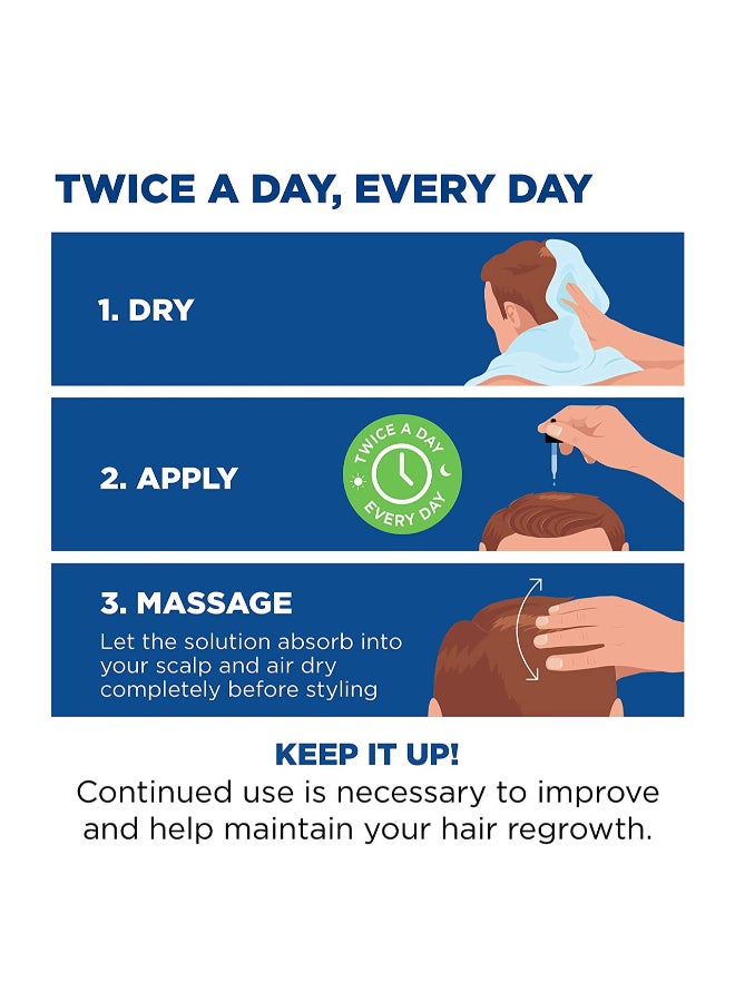 Rogaine Men'S Extra Strength Hair Regrowth Treatment, Unscented 60 Ml Packaging May Vary 60ml - Image 5