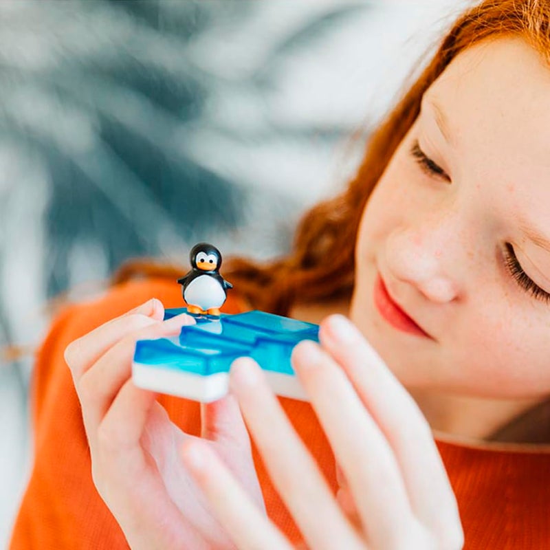 SmartGames Penguins on Ice â€“ Sliding Pentomino Logic Puzzle Game with 100 Challenges for Ages 6+ - Image 2