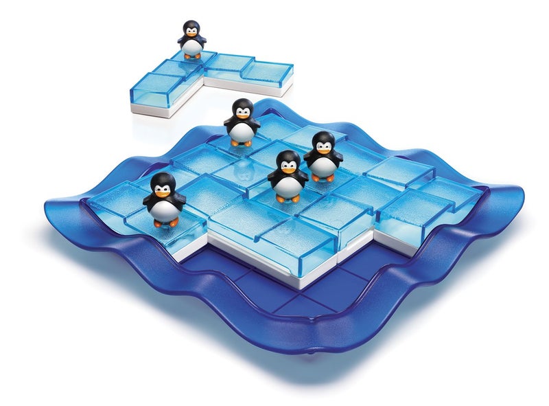 SmartGames Penguins on Ice â€“ Sliding Pentomino Logic Puzzle Game with 100 Challenges for Ages 6+ - Image 5