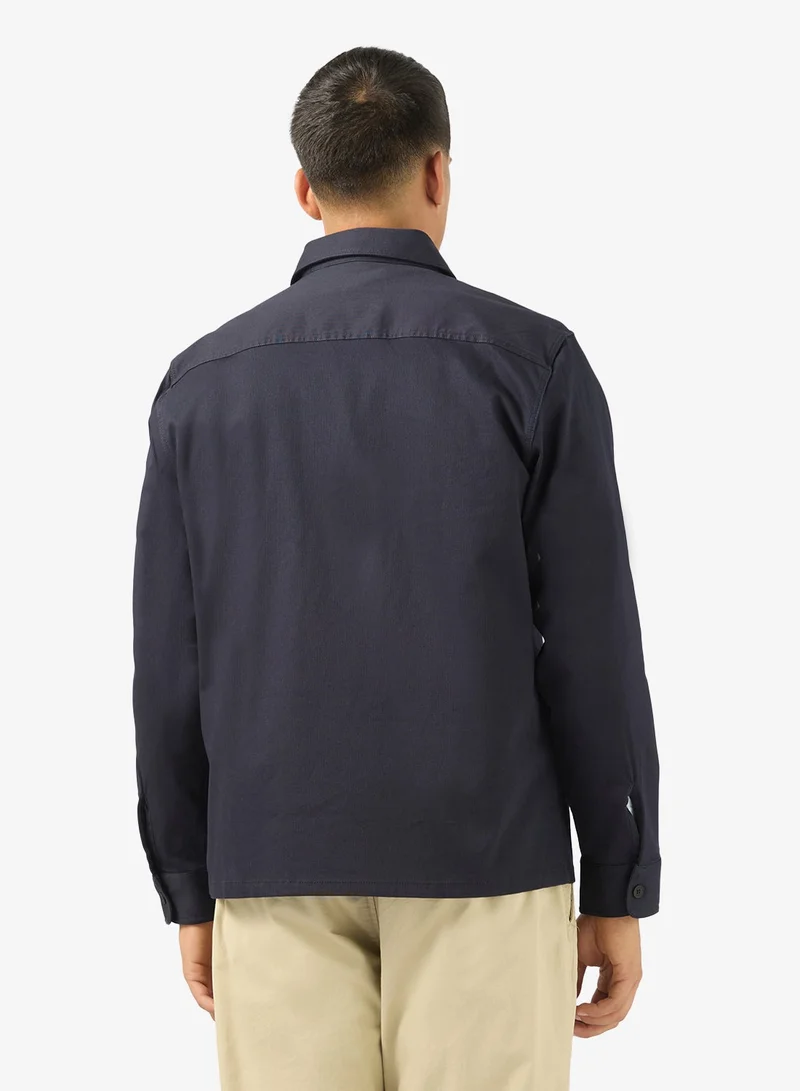 LACOSTE Regular Fit Gingham Poplin Shirt